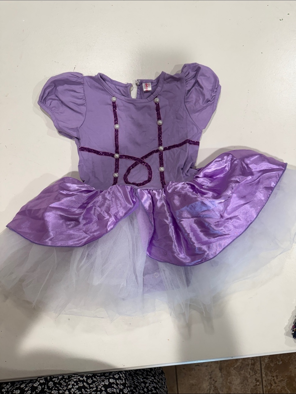 Daisy inspired Purple Tulle Dress-Up Ballet Costume